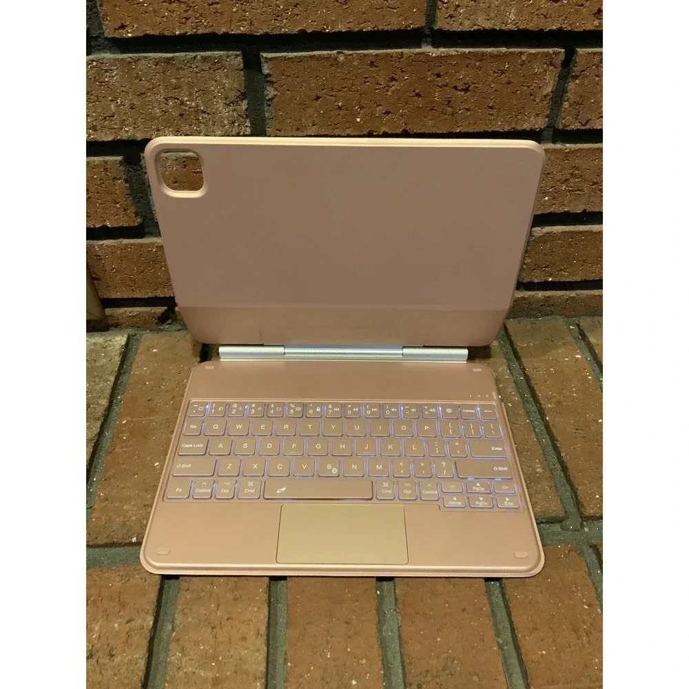 Dracool Backlit Bluetooth Wireless Keyboard For iPad Pro 11 Inch Rose Gold‎